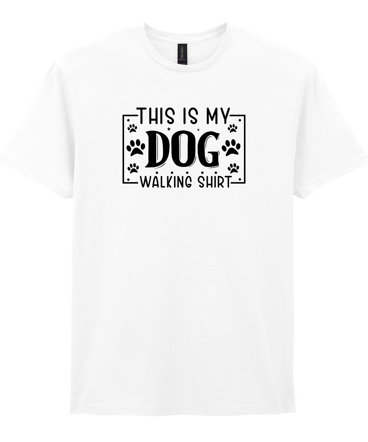 This Is My Dog Walking Shirt Tee - Ready to Ship